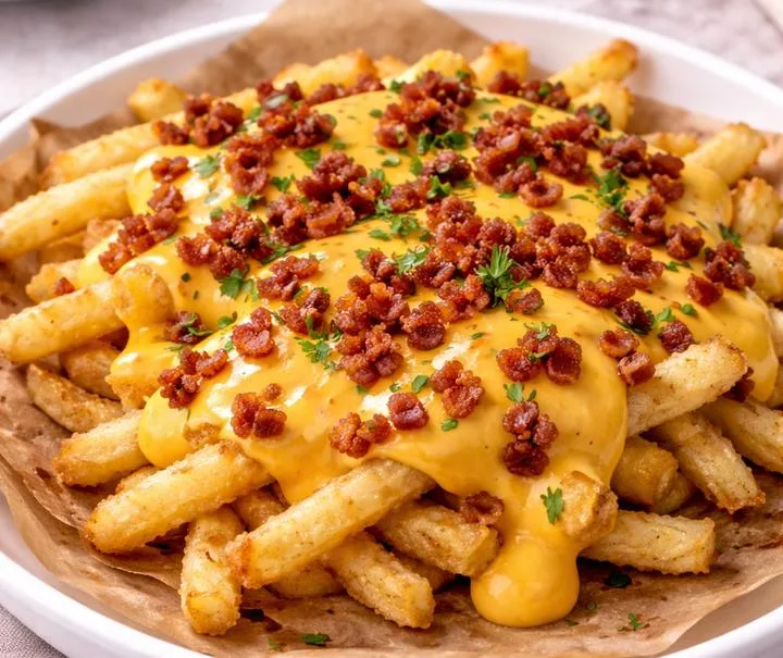 Foto de Batata com Cheddar e Bacon